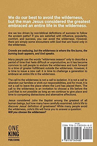Will You Choose the Wilderness?