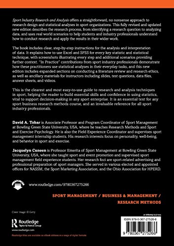 Sport Industry Research and Analysis: An Informed Approach to Decision Making