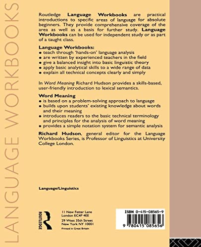Word Meaning (Language Workbooks)