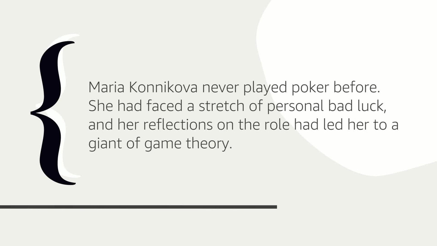 The Biggest Bluff: How I Learned to Pay Attention, Master Myself, and Win