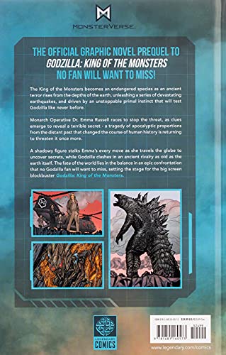 GODZILLA AFTERSHOCK VARIANT: Exclusive Art Adams Cover — back cover