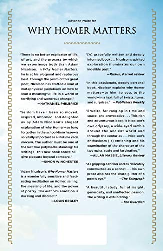 Why Homer Matters: A History by Adam Nicolson