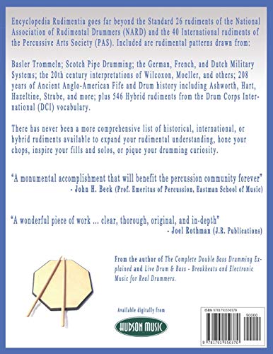 Encyclopedia Rudimentia: The Ultimate Drum Rudiment Collection