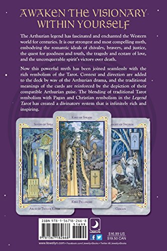 A Keeper of Words: Accompanying Book to Legend: The Arthurian Tarot (book only) — back cover