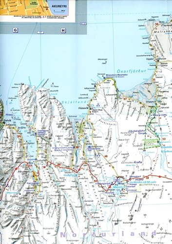 Michelin Iceland Map 750 (Michelin Map)