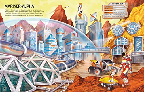 Build Your Own Futuristic Cities (Build Your Own Sticker Book)