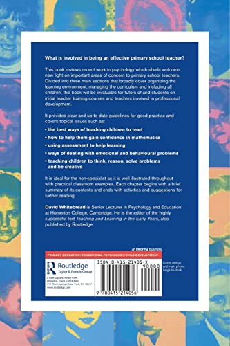 The Psychology of Teaching and Learning in the Primary School