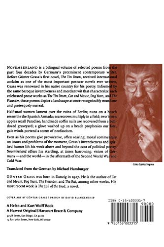 Novemberland: Selected Poems 1956-1993