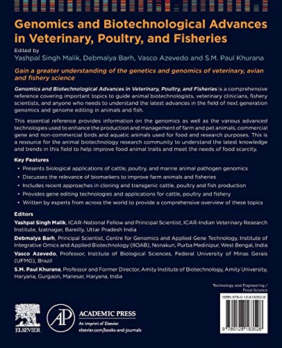 Genomics and Biotechnological Advances in Veterinary, Poultry, and Fisheries