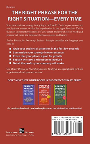 Perfect Phrases for Presenting Business Strategies (Perfect