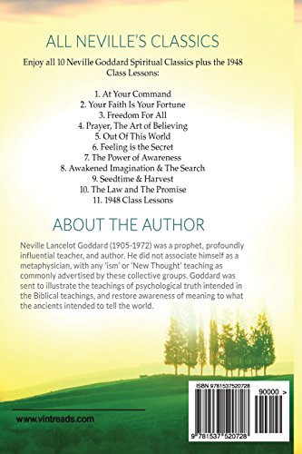 Neville Goddard 10 Books: Includes 1948 Class Lessons