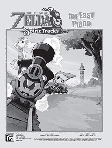 The Legend of Zelda Spirit Tracks for Easy Piano: Easy Piano Solos