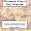 Mathematics Proves Holy Scriptures
