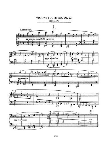 Sarcasms, Visions Fugitives and Other Short Works for Piano (Dover Classical Piano Music)
