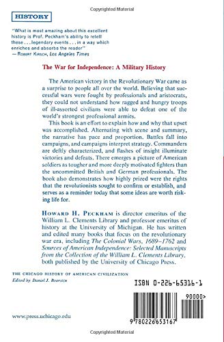 War for Independence: A Military History (The Chicago History of American Civilization)