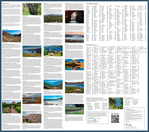 NC500 Pocket Map: Plan Your Adventure on Scotlands North Coast 500 Route Official Map