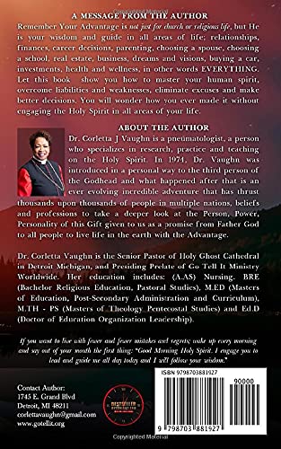 LIVING WITH THE ADVANTAGE: How To Successfully Navigate Life With Holy Spirit As Your Competitive Edge And Best Friend