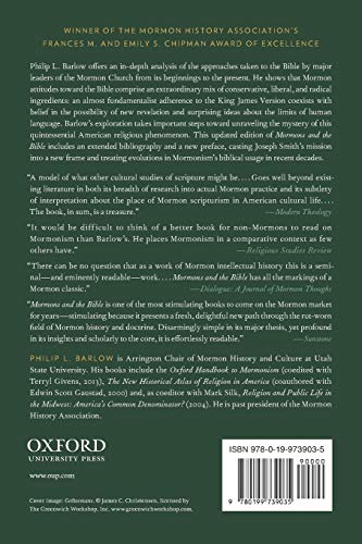 Mormons and the Bible: The Place of the Latter-day Saints in American Religion