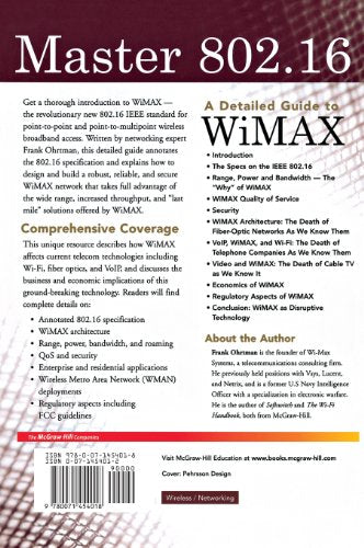 WiMAX Handbook (McGraw-Hill Communications)