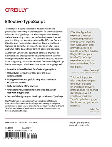 Effective TypeScript: 62 Specific Ways to Improve Your TypeScript