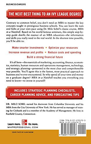 MBA in a Nutshell: The Classic Accelerated Learner Program