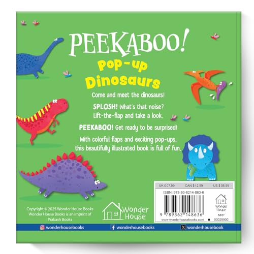 Pee-ka-boo! Pop-up: Dinosaurs: Pop-up and Lift the Flap