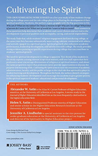 Cultivating the Spirit: How College Can Enhance Students' In