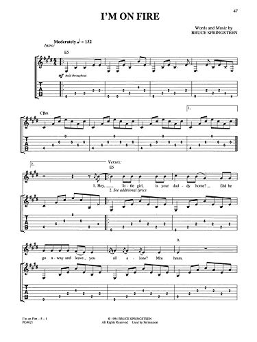 Bruce Springsteen -- Guitar Anthology: Authentic Guitar TAB (Guitar Anthology Series)