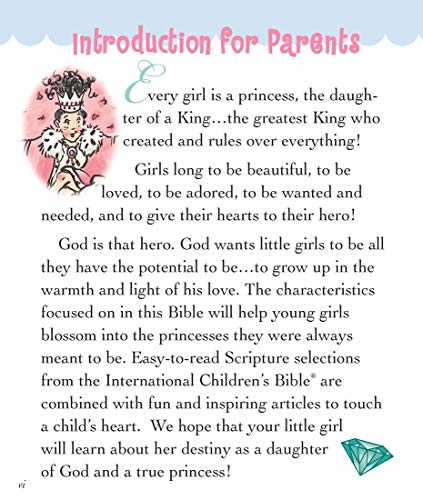 God's Little Princess Devotional Bible