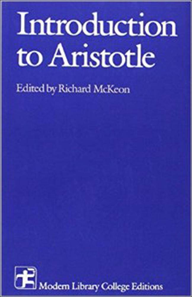 Introduction To Aristotle by Aristotle