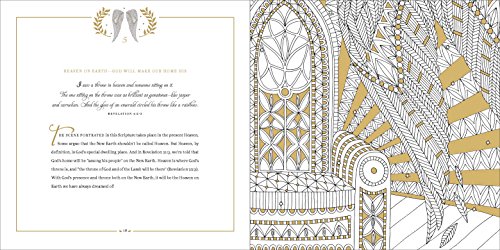 Picturing Heaven: 40 Hope-Filled Devotions with Coloring Pages