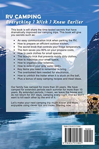 RV Camping Everything I Wish I Knew Earlier: Practical Trailer Organization Tips and Tricks for Beginners (Smart Camping)