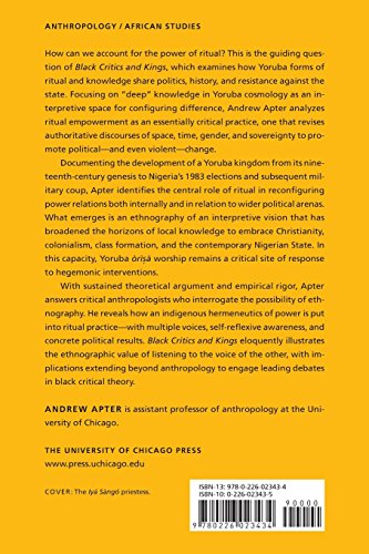 Black Critics and Kings: The Hermeneutics of Power in Yoruba Society