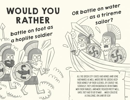 Would You Rather? Ancient Greeks: A new illustrated childrens would you rather book on history and the past (Book 6)