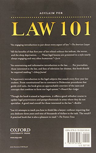 Law 101: Everything You Need to Know About American Law, Fourth Edition