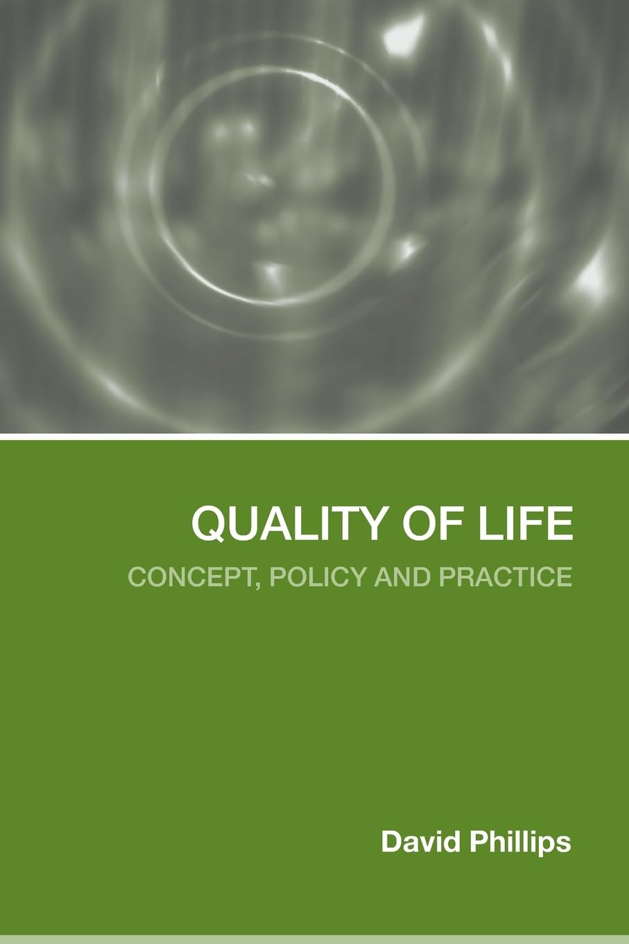 Quality of Life: Concept, Policy and Practice
