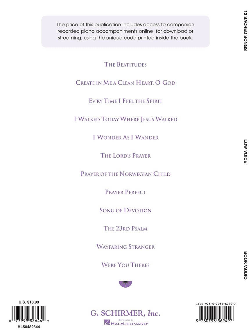 12 SACRED SONGS