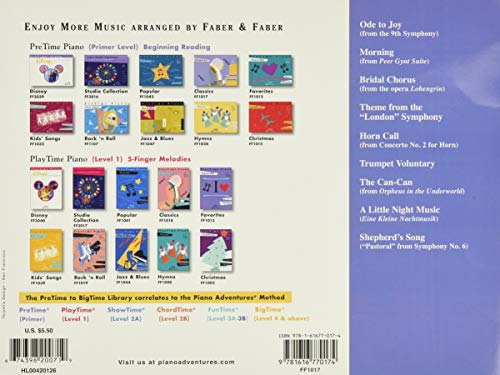PreTime Piano Classics: Primer Level