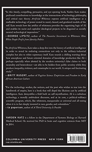 Artificial Whiteness: Politics and Ideology in Artificial Intelligence