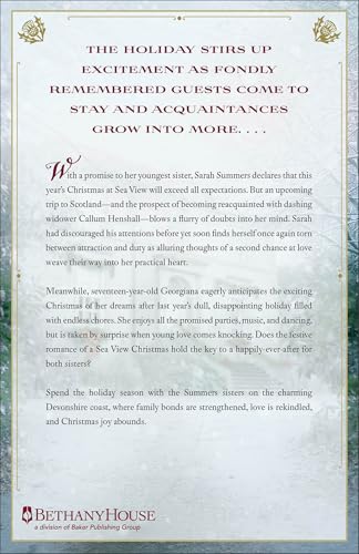 A Sea View Christmas: (A Holiday Regency Historical Novella with Sisters and Second Chance Romance)(On Devonshire Shores)