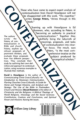 Contextualization: Meanings, Methods, and Models