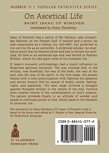 On Ascetical Life (English and Syriac Edition)