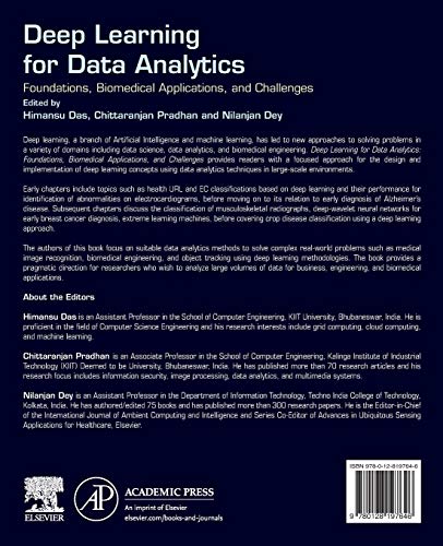 Deep Learning for Data Analytics: Foundations, Biomedical Applications, and Challenges