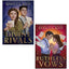 Letters of Enchantment Series 2 Books Collection Set By Rebecca Ross (Divine Rivals, Ruthless Vows)