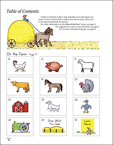 Draw Write Now Book 1: On the Farm, Kids and Critters, Story