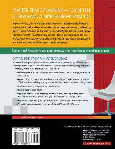 Space Planning for Commercial and Residential Interiors