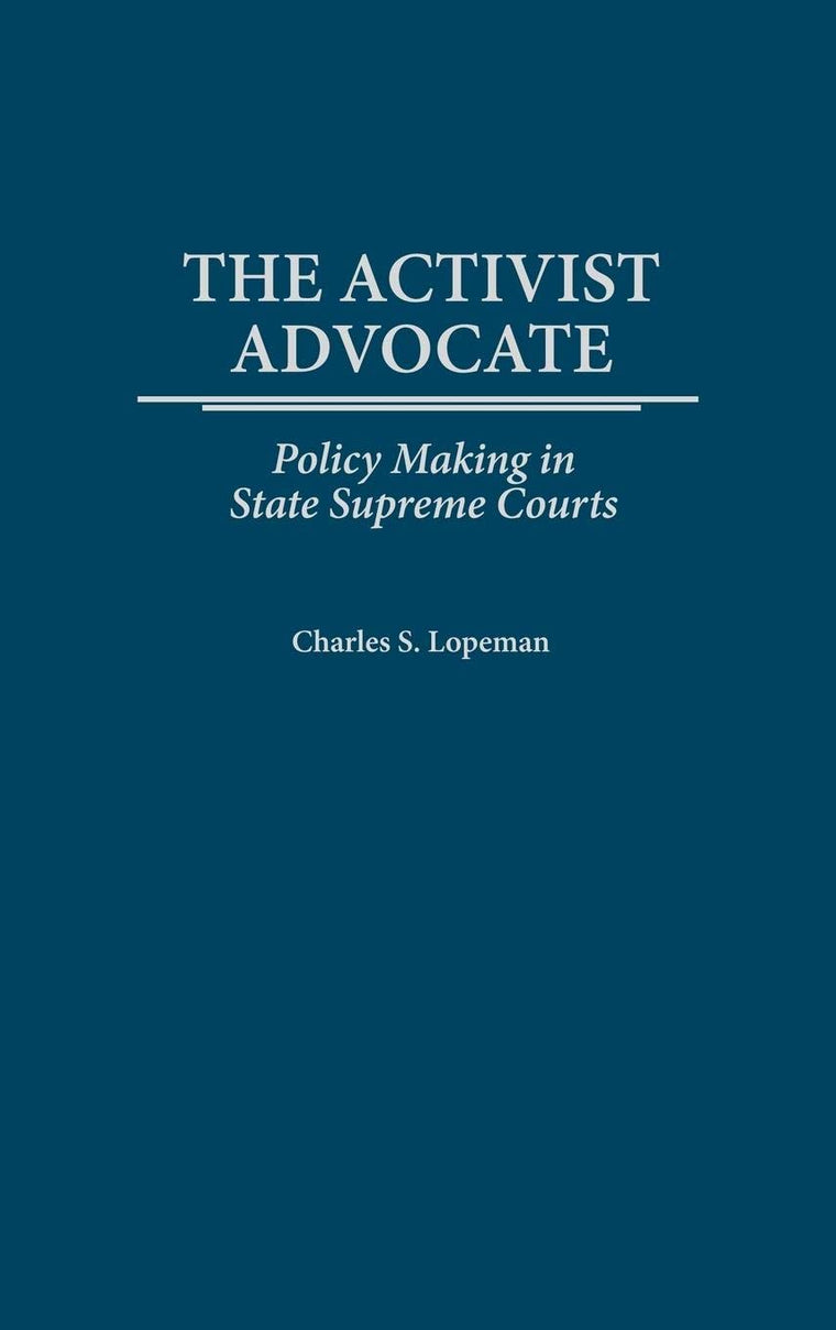 John Andrew Frey: Policy Making in State Supreme Courts