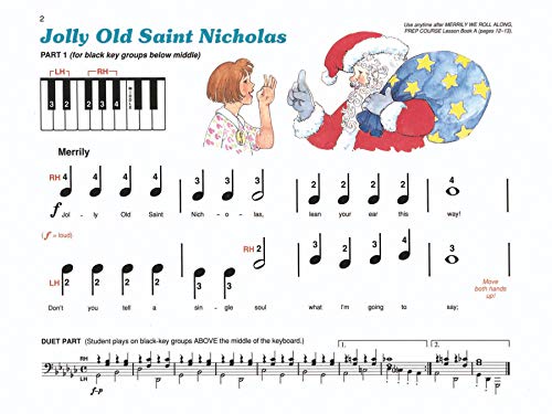 Alfred's Basic Piano Prep Course Christmas Joy!, Bk A: For the Young Beginner (Alfred's Basic Piano Library, Bk A)