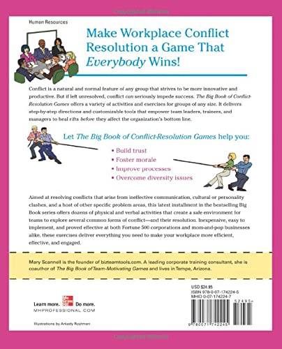 The Big Book of Conflict Resolution Games: Quick, Effective Activities to Improve Communication, Trust and Collaboration (Big Book Series)