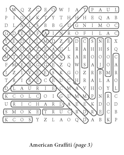 At the Movies Word Search Puzzles (Dover Brain Games & Puzzles)
